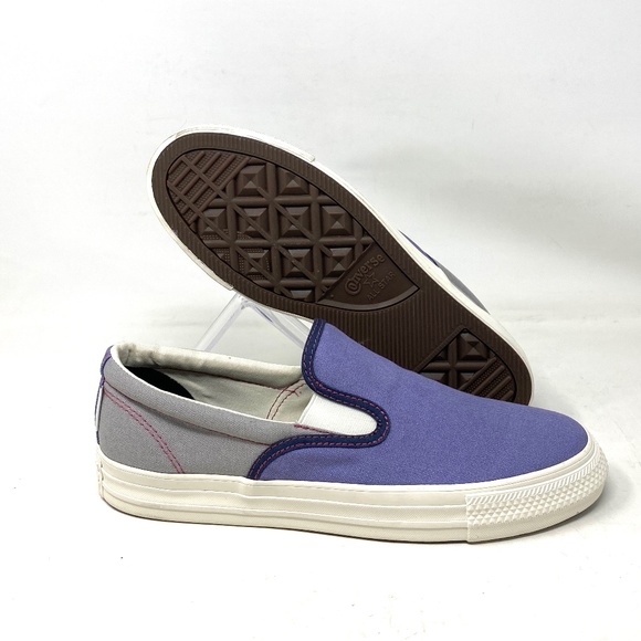 Converse Ctas Slip On Low Canvas Violet Women's Sneakers Custom 171852C-VTGRWT - Picture 8 of 11